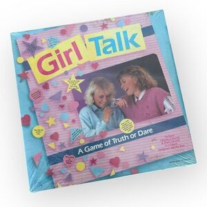 Vintage 1988 RARE Girl Talk Board Game A Game of Truth or Dare- NIB - Original